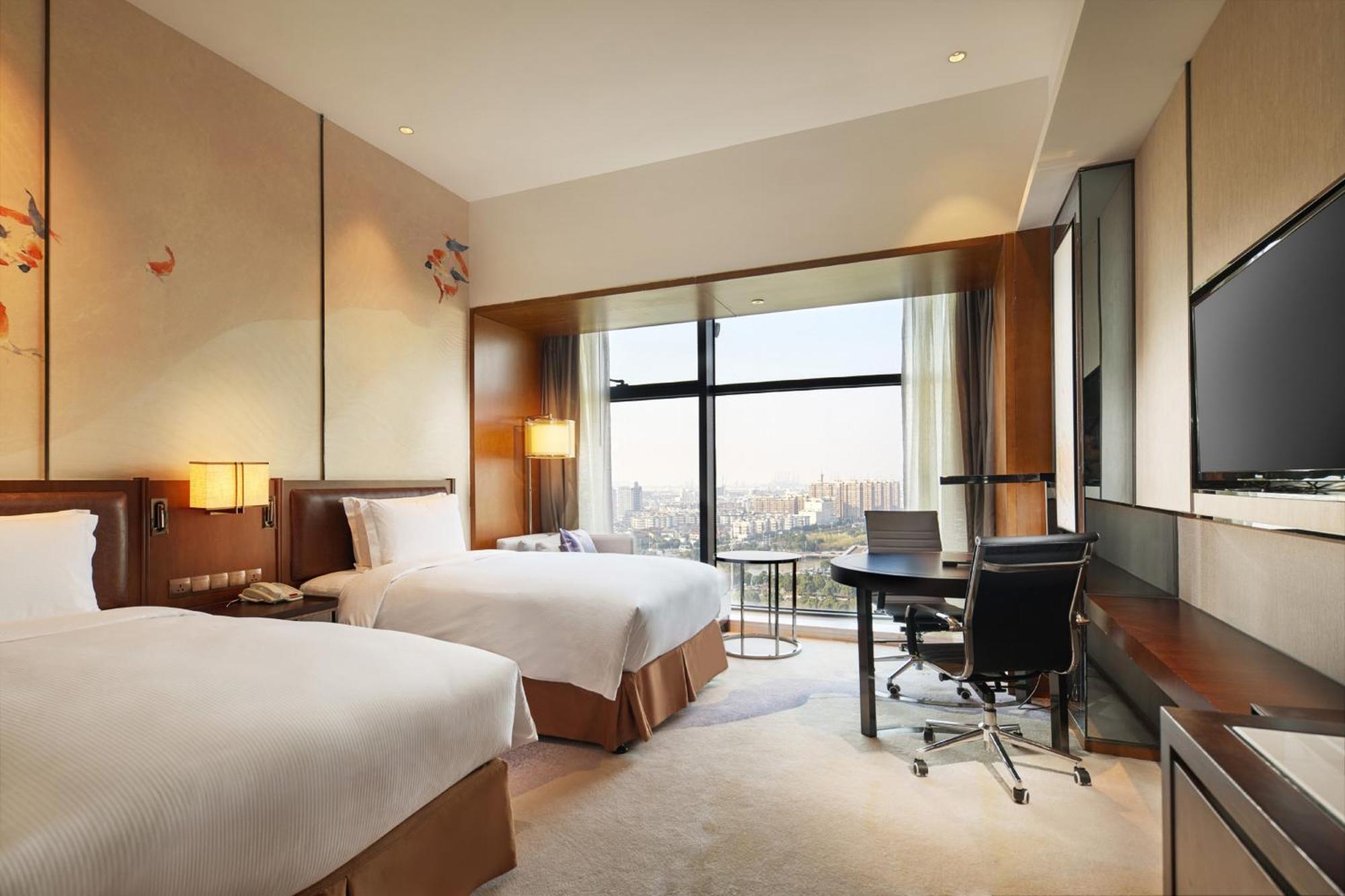 Hotel Doubletree By Hilton Ningbo Beilun Esterno foto