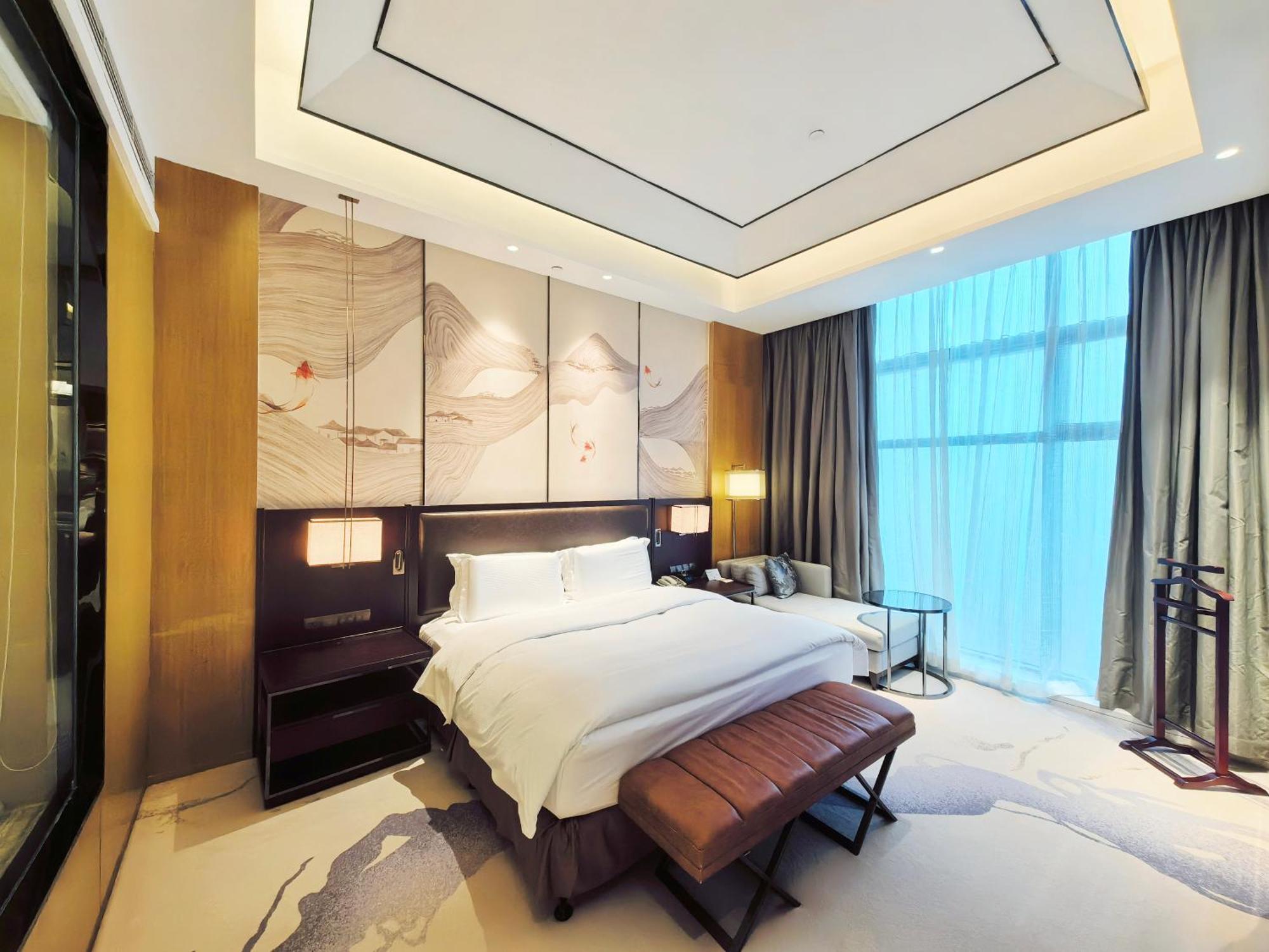 Hotel Doubletree By Hilton Ningbo Beilun Esterno foto