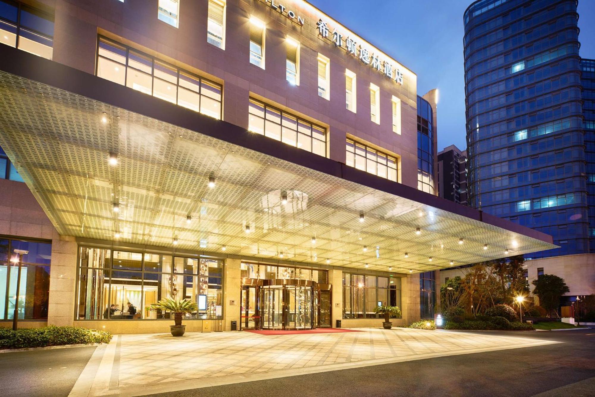 Hotel Doubletree By Hilton Ningbo Beilun Esterno foto